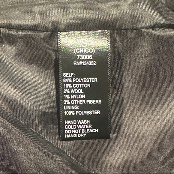 Ambiance Outerwear Cozy Plaid Shacket Jacket Small - Picture 5 of 5